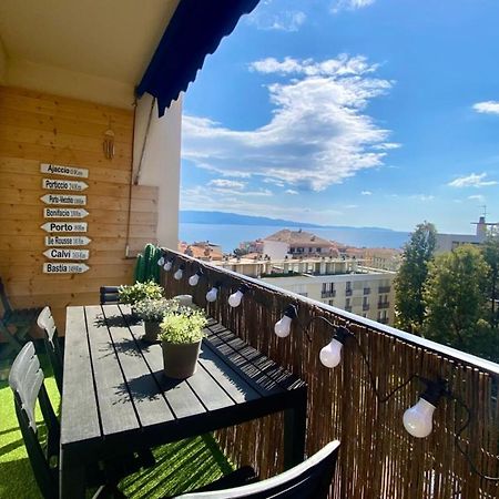 Vue Mer Au Carre D'Or De Ajaccio - Parking, Wifi Appartement Buitenkant foto